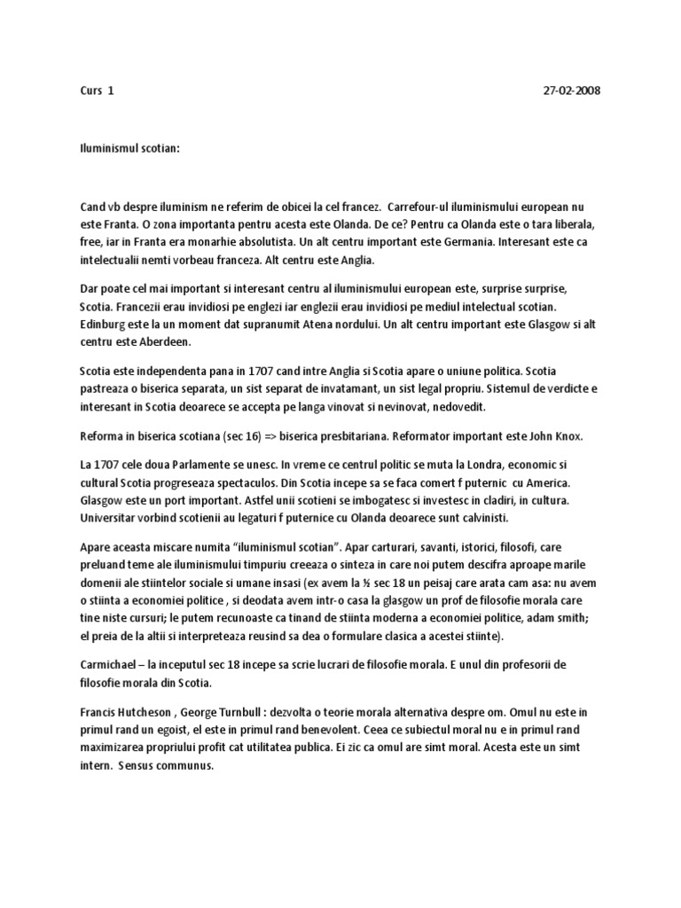 Istoria Ideilor Politice Cu Avramescu | PDF