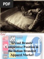 Download Arvind Brands Competitive Position  by rjrahul86 SN23832248 doc pdf
