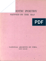  Patriotic Poetry Banned by the Raj