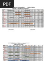 LHR Civil Classes Schedule Spring 2014