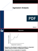 Regression Explains Variation in Dependent Variables