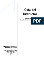 Guía Del Instructor: para Las Industrias de La Jardinería y Servicios Hortícolas