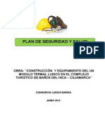 Plan de Seguridad Ludico - Baños