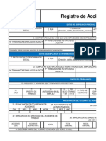 Registro Accidentes de Trabajo