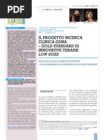 Il Progetto Ricerca Clinica Guna – Gold Standarddi Innovative Terapie Low Dose