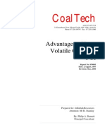 Advantages of Low Volatile Coals For PCI