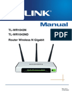 Manual Utilizare TL-WR1043ND