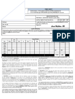 Connie Mccollum, RN: Time Sheet