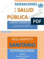 REGLAMENTO SANITARIO INTERNACIONAL 2005 2da Ed