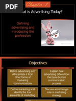 1, What is Advertising Today