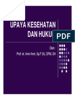 Dms146 Sap Upaya Kesehatan Dan Hukum