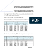 Ejercicios y Solucionario Productividad