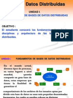 Fundamentos de Bases de Datos Distribuidas