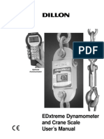 Edxtreme Dynamometer and Crane Scale User'S Manual: Optional Communicator