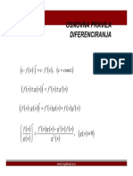 Osnovna Pravila Diferenciranja