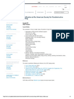 Certification at The American Society For Nondestructive Testing