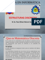 1 Dictado Del Curso de Matematica Discreta 2014