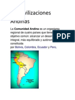 Las Civilizaciones Andinas
