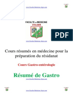 Résumé de Gastro