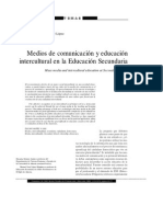 medios de comunicacin y educacin intrcultural en la educacin secundaria