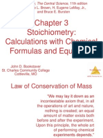 Stoichiometry: Calculations With Chemical Formulas and Equations