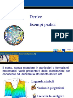 Derive: Laboratorio Ed Esercizi