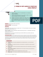 Unit 4: Where in New Mexico Is Tsikw'Aye (Mesa Prieta) ?: Objectives