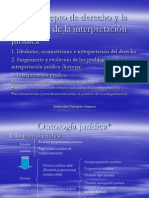 Presentación El Concepto de Derecho y La Naturaleza de La Interpretación