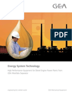 GEA WS Energy System Technology-Diesel Engine
