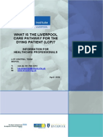 What Is The LCP - Healthcare Professionals - April 2010