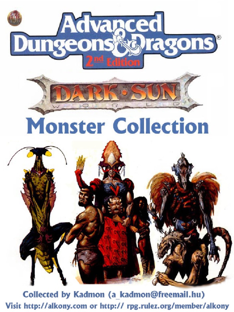 AD&D2 Dark Sun – Jeu De Rôle Complet En Français (occasion, Boîte Abîmée)