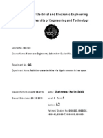 Department of Electrical and Electronic Engineering Bangladesh University of Engineering and Technology