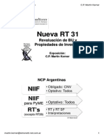 01 - RT 31 Revaluacion de Bienes de Uso y Propiedades de Inversion