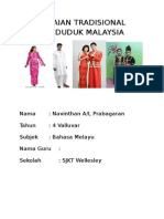 Pakaian Tradisional Penduduk Malaysia Cover