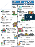 Place Prepositions