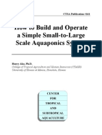 How To Build and Operate A Simple Small-to-Large Scale Aquaponics System