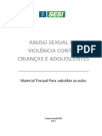 Apostila Do Curso Violencia Sexual - Ead