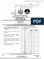 MATEMATIK Kertas 2 Tingkatan 2 Peperiksaan Akhir Tahun 2011 Perak(1)