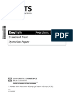 Sample BULATS Test