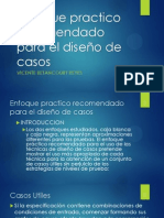 Enfoque Practico Recomendado para El Diseño de Casos