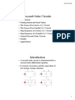 Second Order Circuits