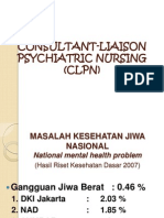 Consultant-Liaison Psychiatric Nursing (CLPN)