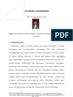 Download ELECTRONIC GOVERNMENT  by Eddy Satriya SN2383879 doc pdf