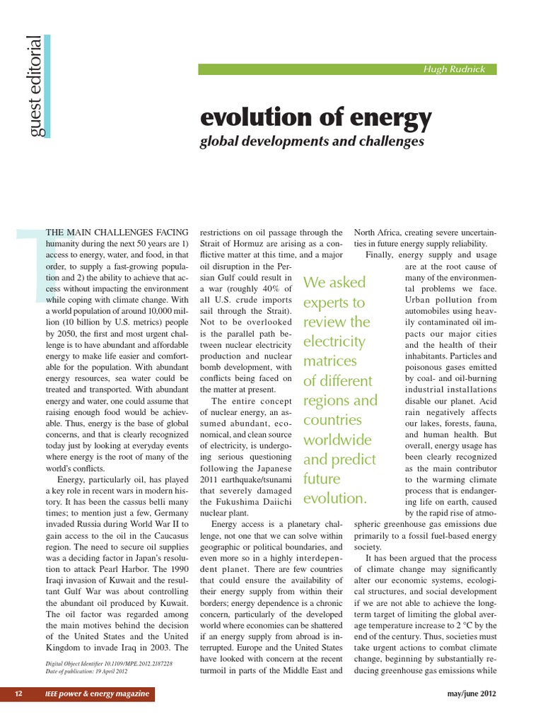 06185747 | PDF | Renewable Energy | Nuclear Power