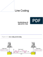 Line Coding: Unnikrishnan B Sde RTTC TVM