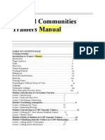 Bisexual Communities Trainers Manual