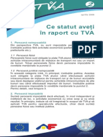 Pliantul 2 Ce Statut Aveti in Raport Cu TVA