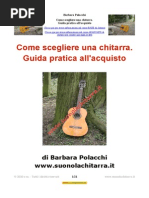 Come Scegliere Una Chitarra