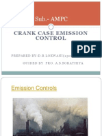 Crank Case Emission Control1