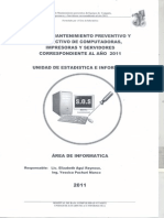 Plan Mantenimiento Informatico